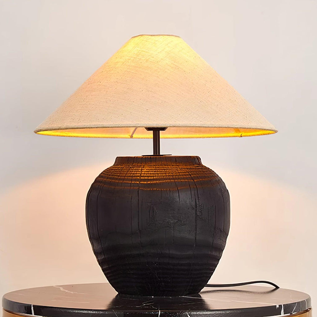 Black Karen Metal Table Lamp — product view 10