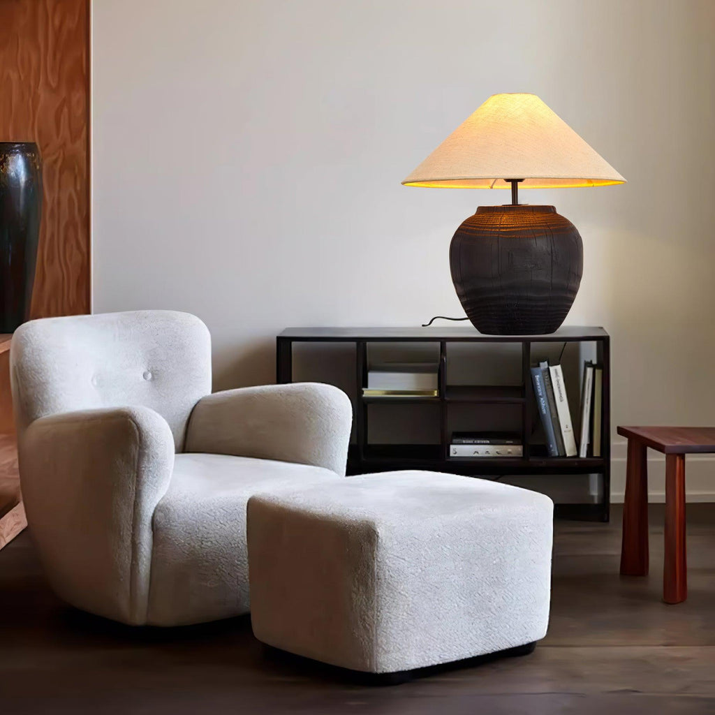 Black Karen Metal Table Lamp — product view 15