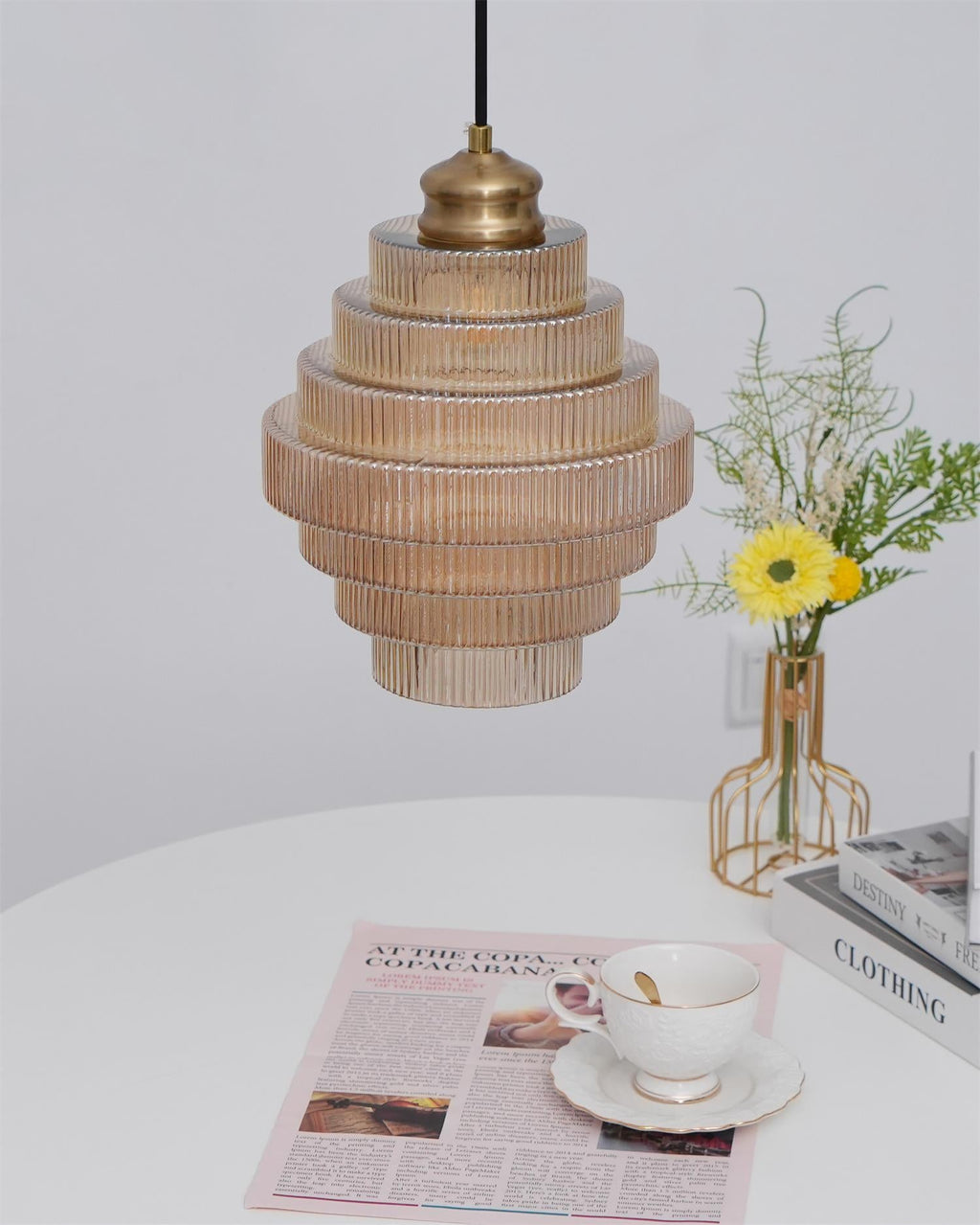Luella Glass Pendant Lamp — product view 10