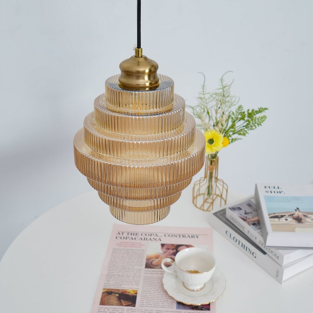 Luella Glass Pendant Lamp — product view 11
