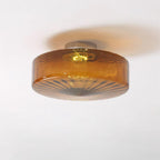 Amber Razia Glass Ceiling Light — product view 3