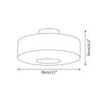 Amber Razia Glass Ceiling Light — product view 5