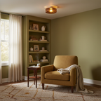 Amber Razia Glass Ceiling Light — product view 7