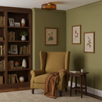 Amber Razia Glass Ceiling Light — product view 12