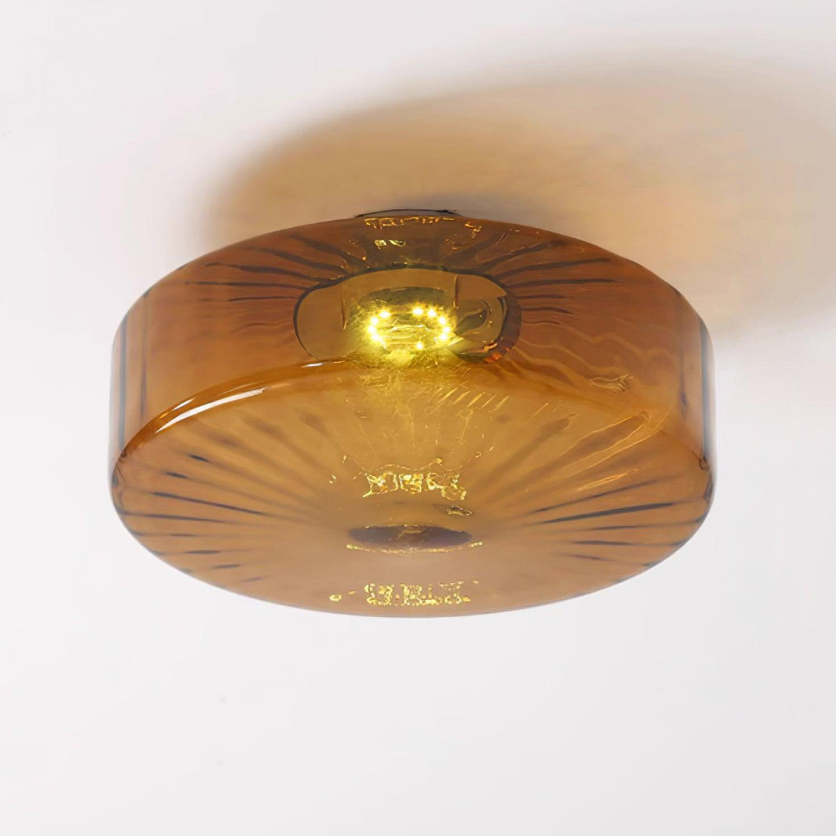 Amber Razia Glass Ceiling Light — product view 15