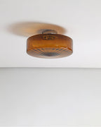 Amber Razia Glass Ceiling Light — product view 17