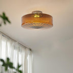 Amber Razia Glass Ceiling Light — product view 19