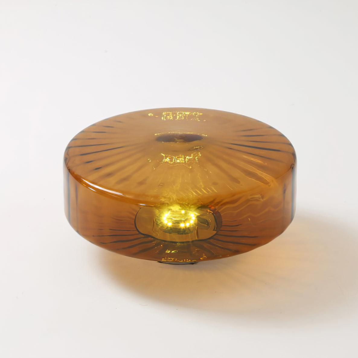 Amber Razia Glass Ceiling Light — product view 24