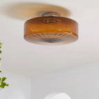 Amber Razia Glass Ceiling Light — product view 26