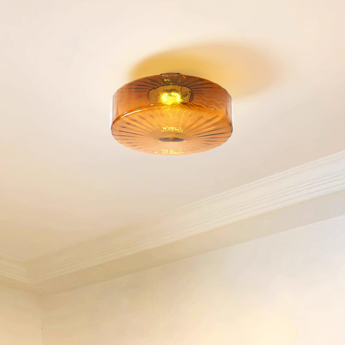 Amber Razia Glass Ceiling Light — product view 28