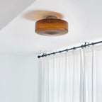 Amber Razia Glass Ceiling Light — product view 30
