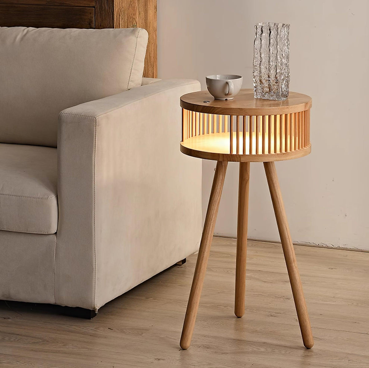 Dacula Storage Side Table Lamp — product view 2