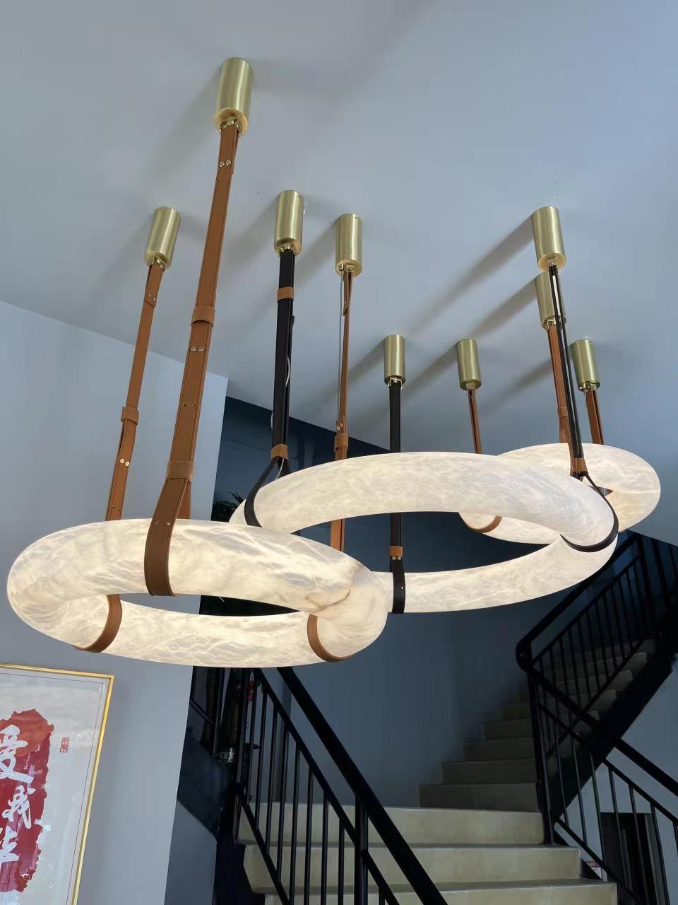 Oslo Alabaster Pendant Light A Style — product view 14
