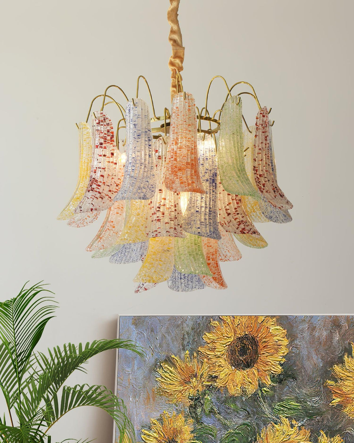 Fiorita Murano Glass Chandelier — product view 4