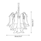 Fiorita Murano Glass Chandelier — product view 5
