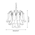 Fiorita Murano Glass Chandelier — product view 6