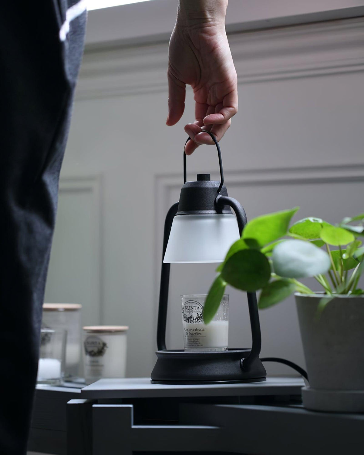 Drifter Candle Warmer Lamp — product view 6