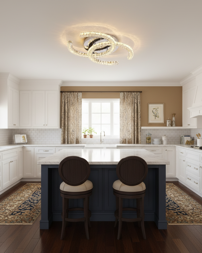 Crystal Ceiling Light — product view 9