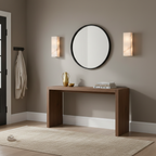 Rectangular Alabaster Wall Sconce — product view 15