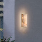 Rectangular Alabaster Wall Sconce — product view 17