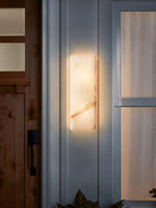 Rectangular Alabaster Wall Sconce — product view 18
