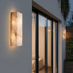 Rectangular Alabaster Wall Sconce — product view 24