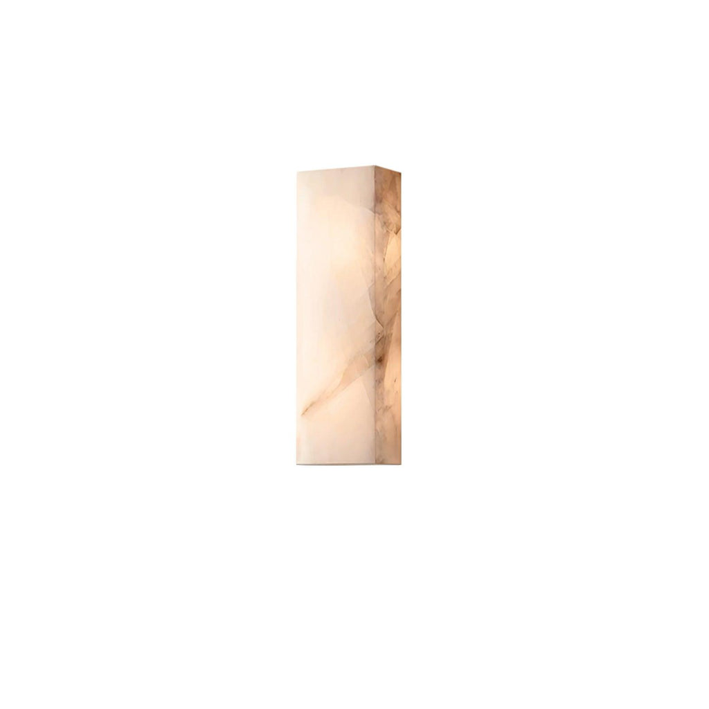 Rectangular Alabaster Wall Sconce — product view 26