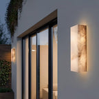 Rectangular Alabaster Wall Sconce — product view 34