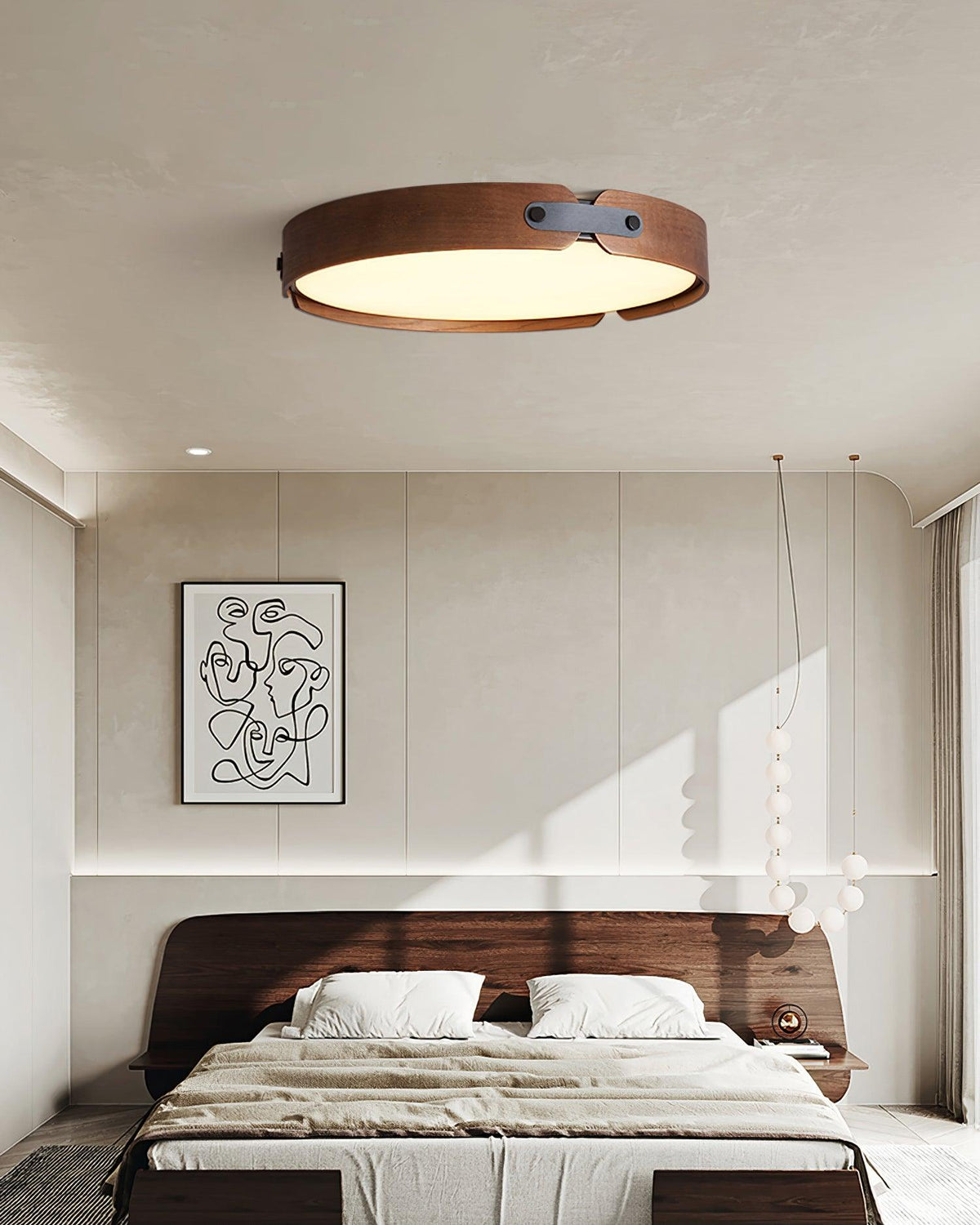 Aiwen Wood Ceiling Light — product view 8