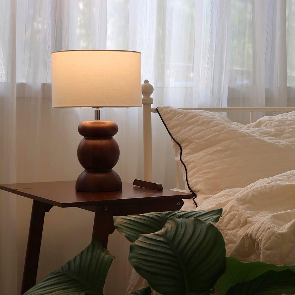 Sascha Wood Table Lamp — product view 3