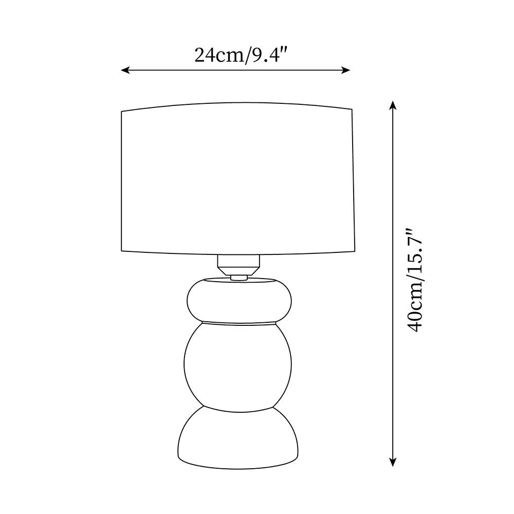 Sascha Wood Table Lamp — product view 5