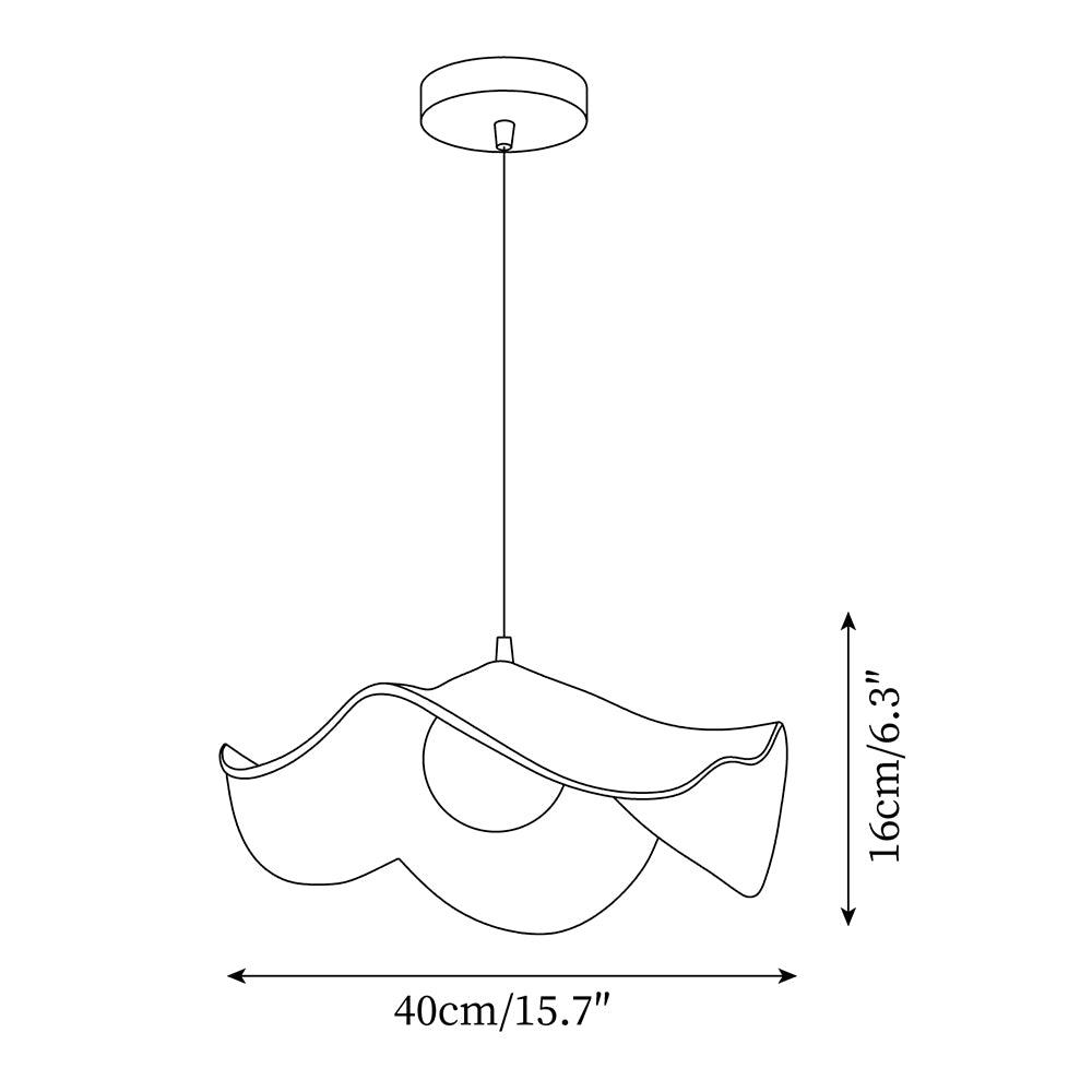 Casia Glass Pendant Lamp — product view 5