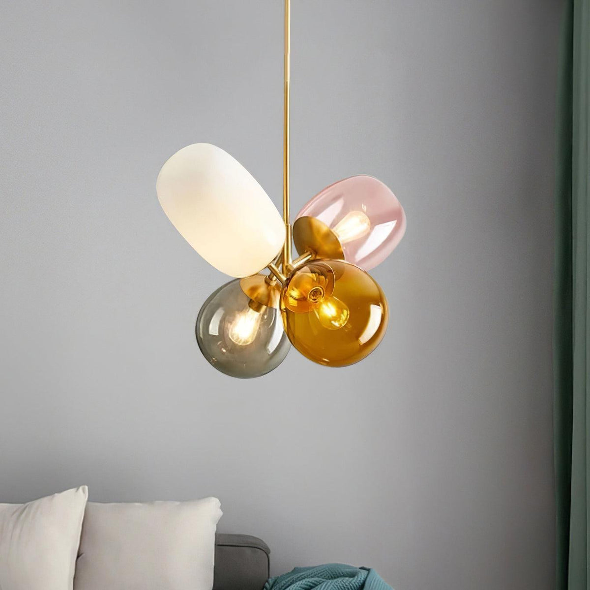 Bella Bubble Glass Pendant Lamp — product view 8