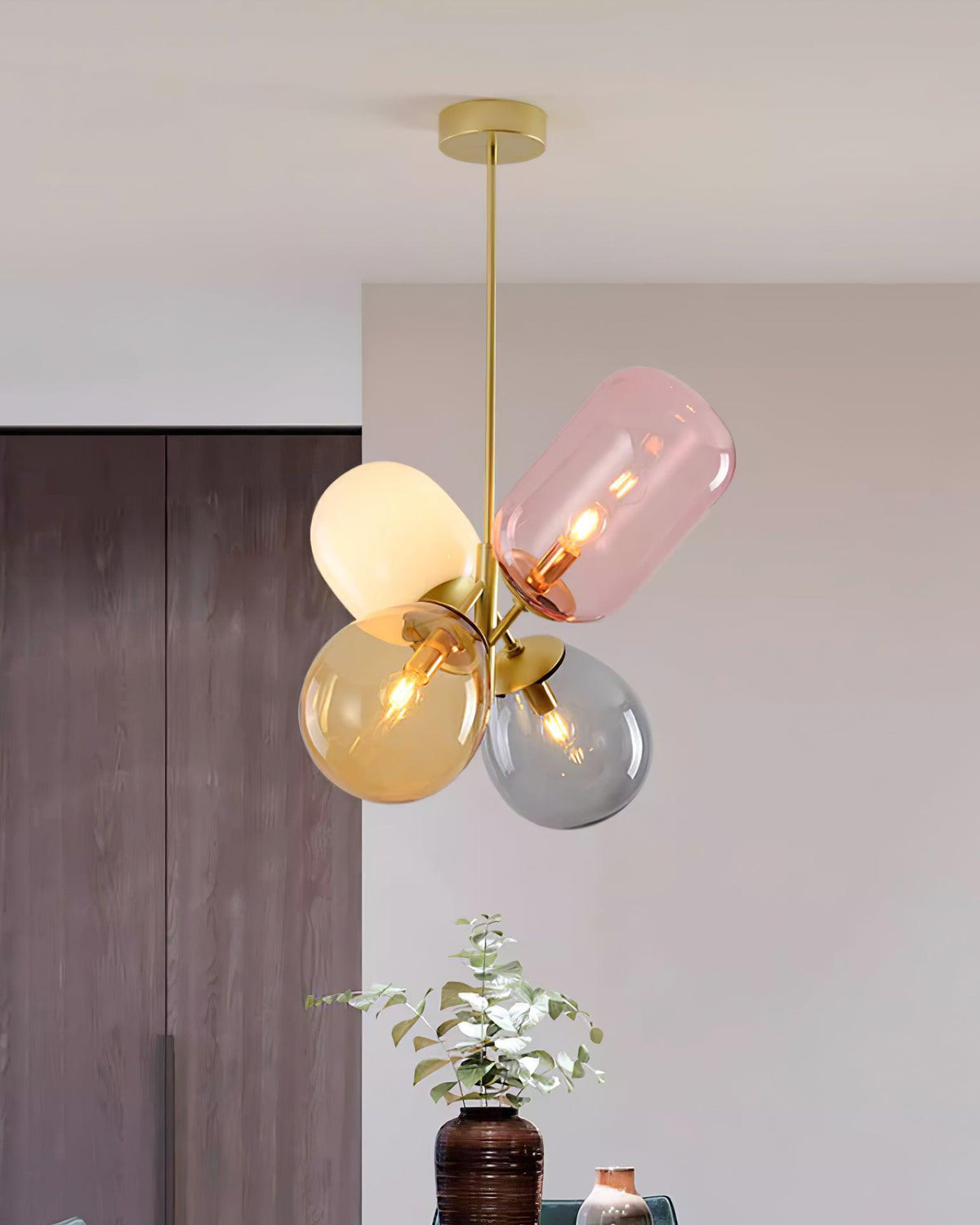 Bella Bubble Glass Pendant Lamp — product view 17