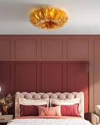 Rora Feather Metal Ceiling Light — product view 4