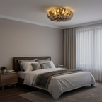 Rora Feather Metal Ceiling Light — product view 6