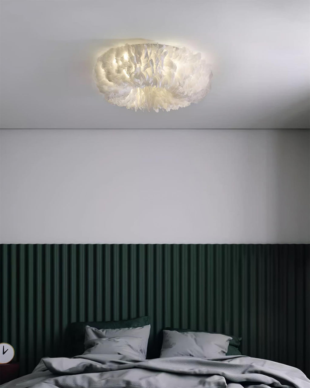 Rora Feather Metal Ceiling Light — product view 16