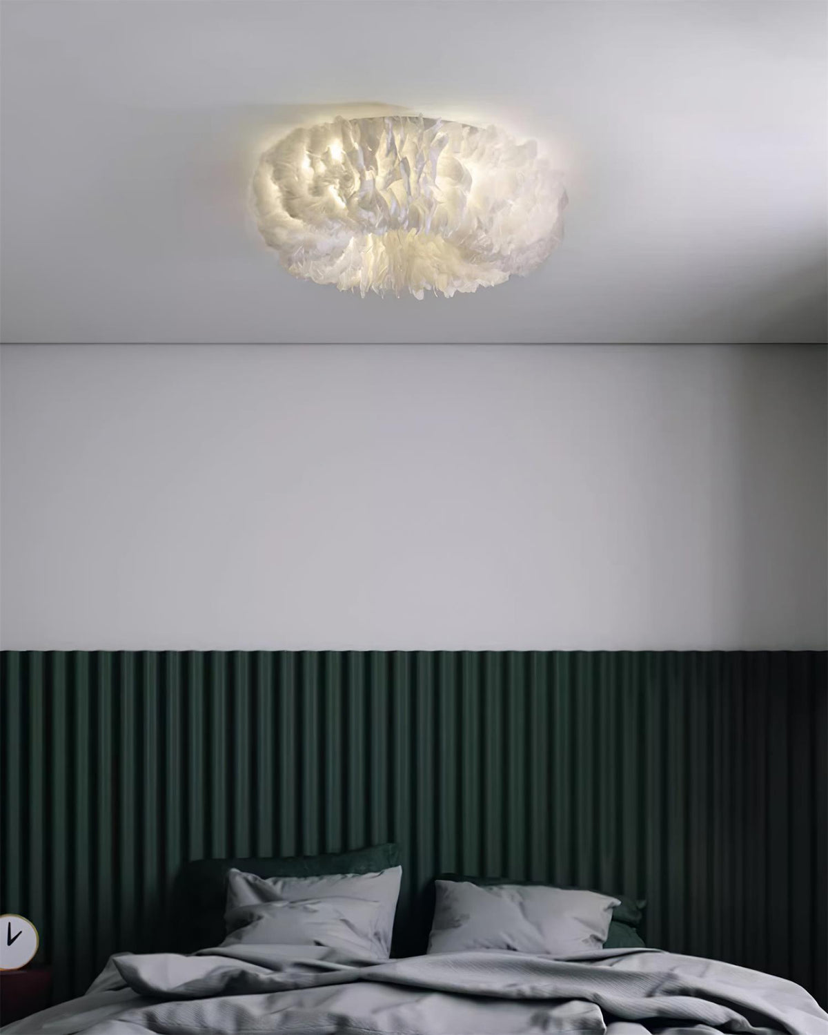 Rora Feather Metal Ceiling Light — product view 16