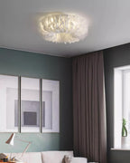 Rora Feather Metal Ceiling Light — product view 17