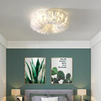 Rora Feather Metal Ceiling Light — product view 19