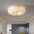 Rora Feather Metal Ceiling Light — product view 20