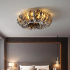 Rora Feather Metal Ceiling Light — product view 21