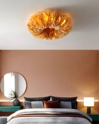 Rora Feather Metal Ceiling Light — product view 25
