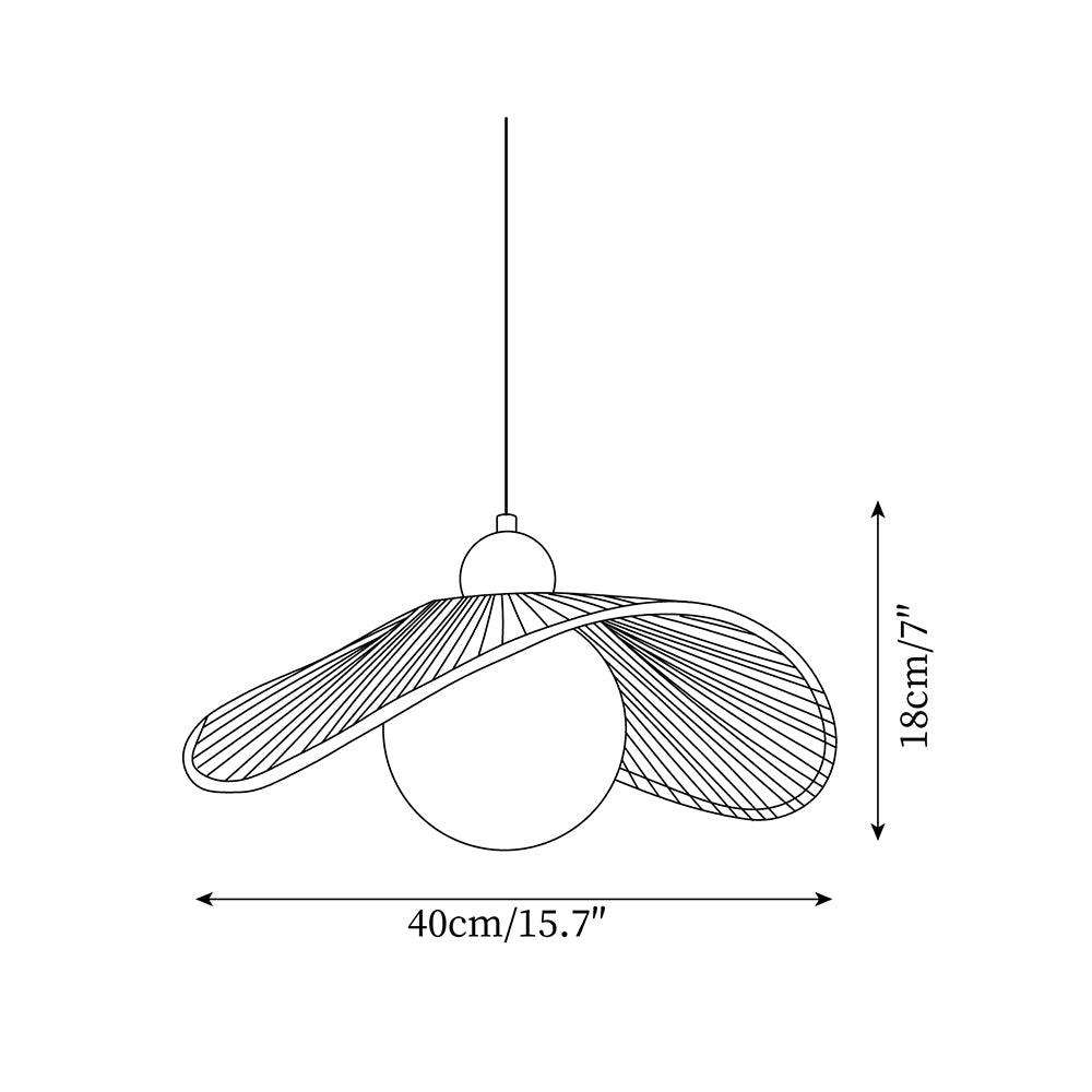 Manila Glass Pendant Lamp — product view 5