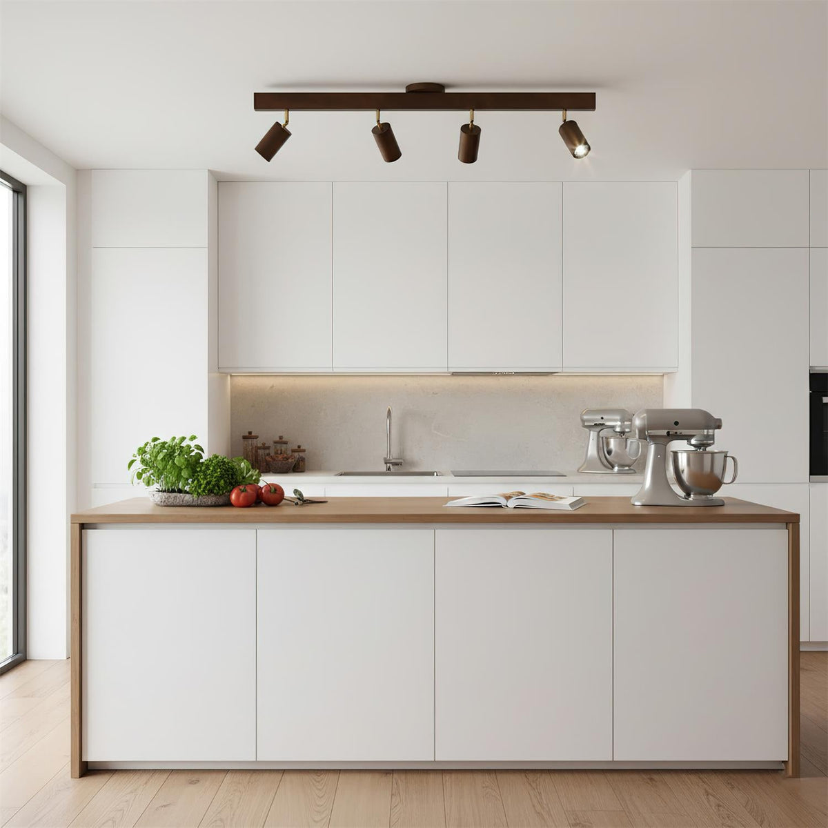 Merlo Wood Track Lighting — product view 2
