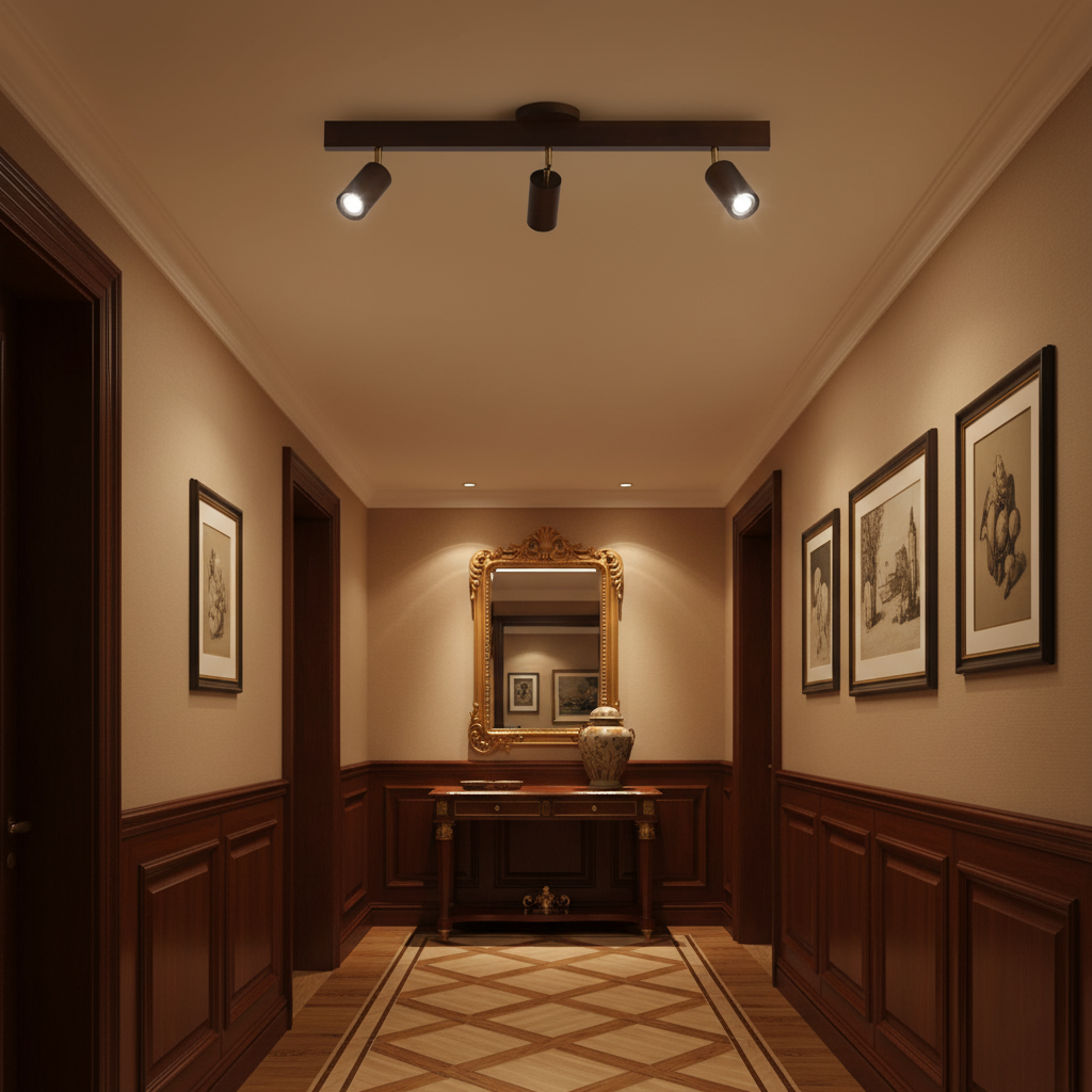 Merlo Wood Track Lighting — product view 3