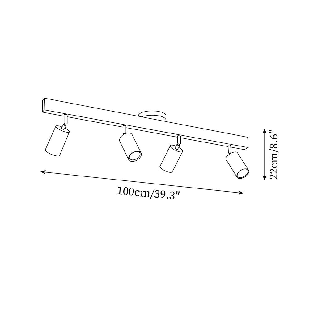 Merlo Wood Track Lighting — product view 7