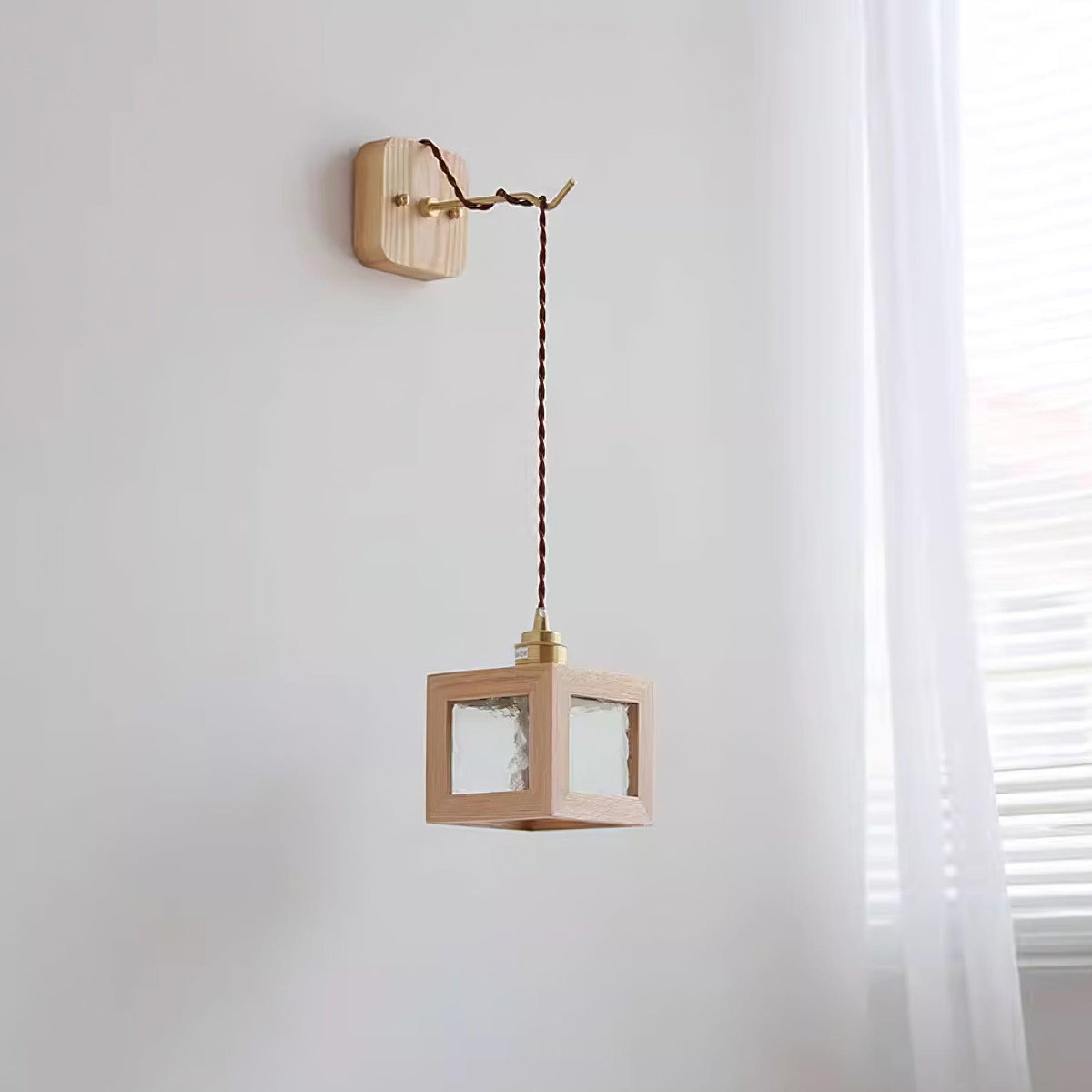 Matilda Wood Wall Lamp — product view 20