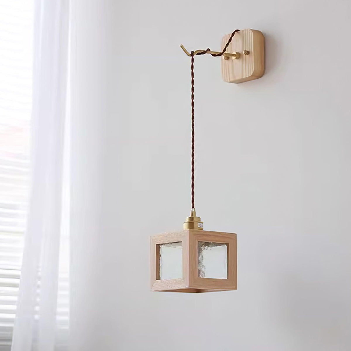 Matilda Wood Wall Lamp — product view 28