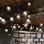 Globe Cluster Glass Chandelier — product view 4